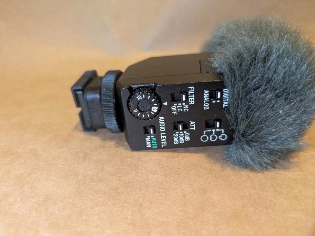 【ほぼ新品・箱無】ソニー ショットガンマイクロホン ECM-B10