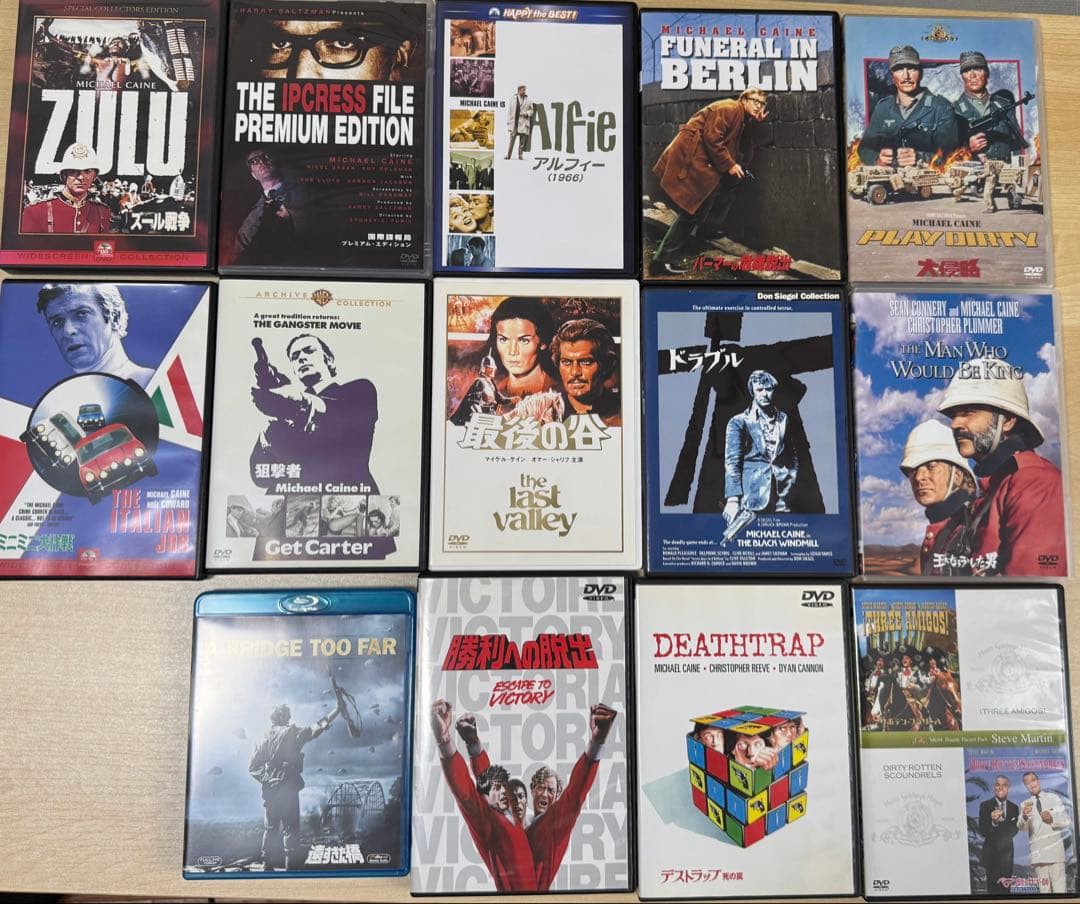 マイケル・ケイン　DVDセット