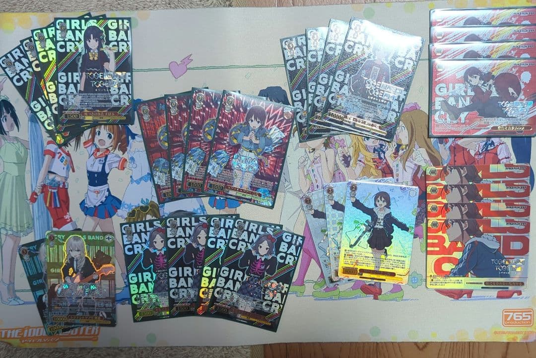 ガールズバンドクライデッキ8扉（gbcr）＆デッキパーツ＆おまけつき