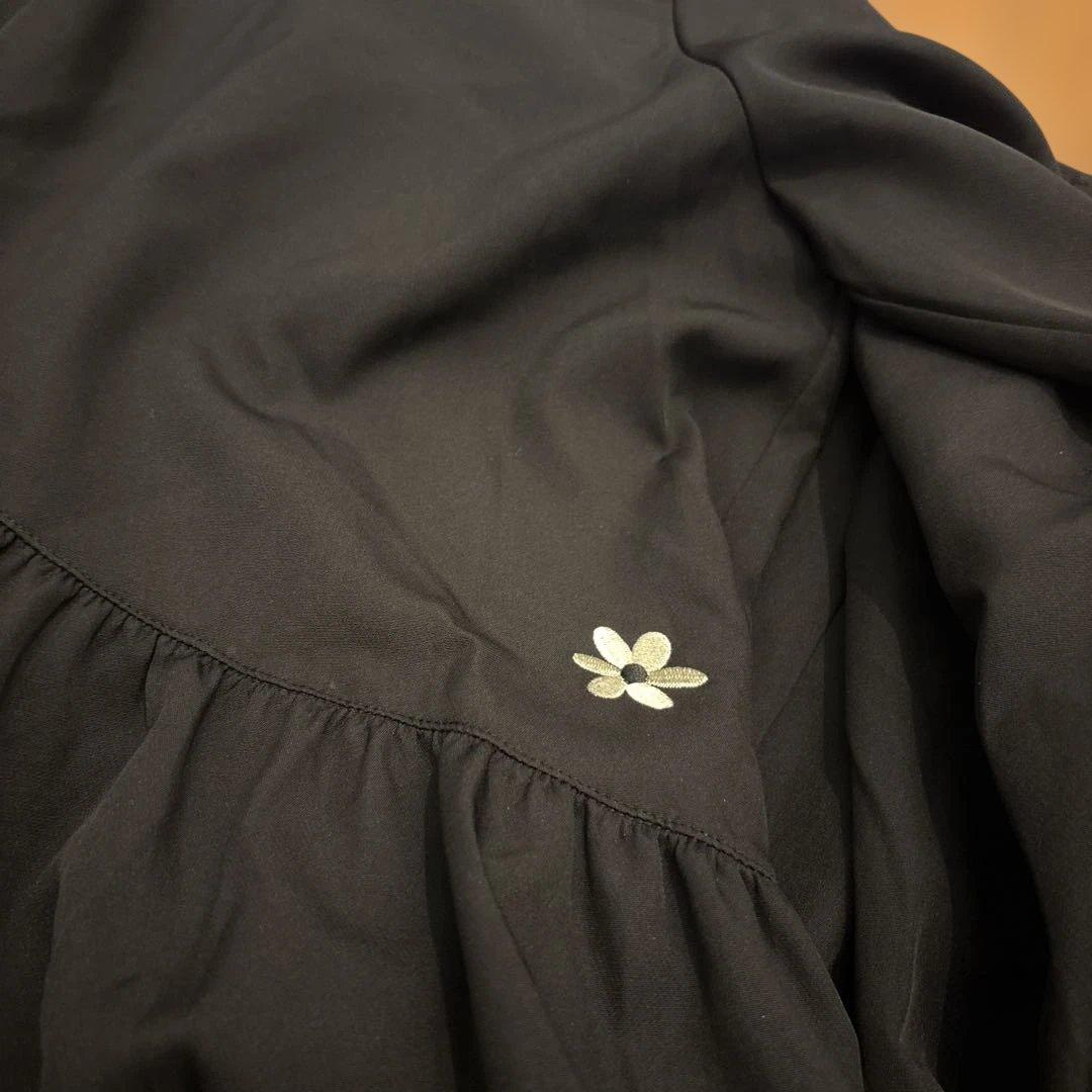 パフスリーブティアードワンピース naptime