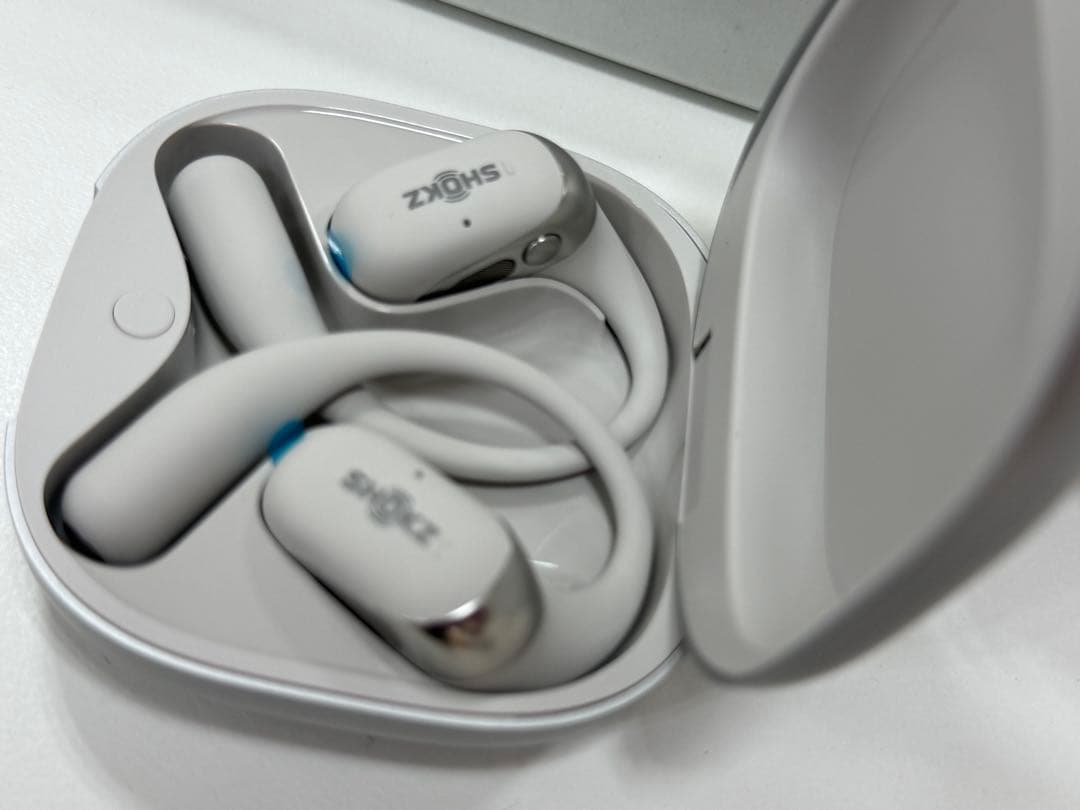 最新SHOKZ OPENFIT2+ ワイヤレスイヤホンショックス オープンイヤー