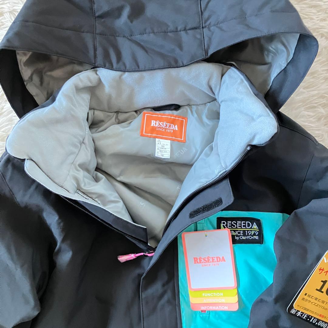 #D7✨新品RESSEDA✨スキー スノボ ウェア 上下 160 女の子 雪遊び