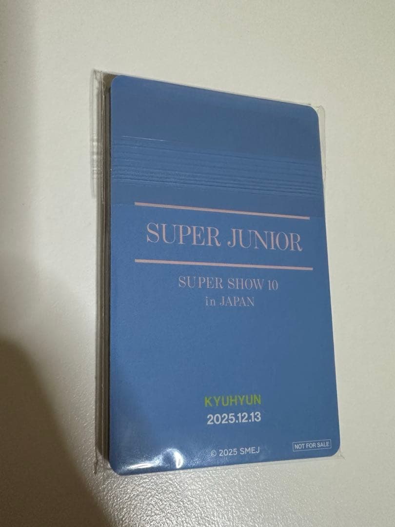 SUPER JUNIOR スパショ10 プレミアムトレカ