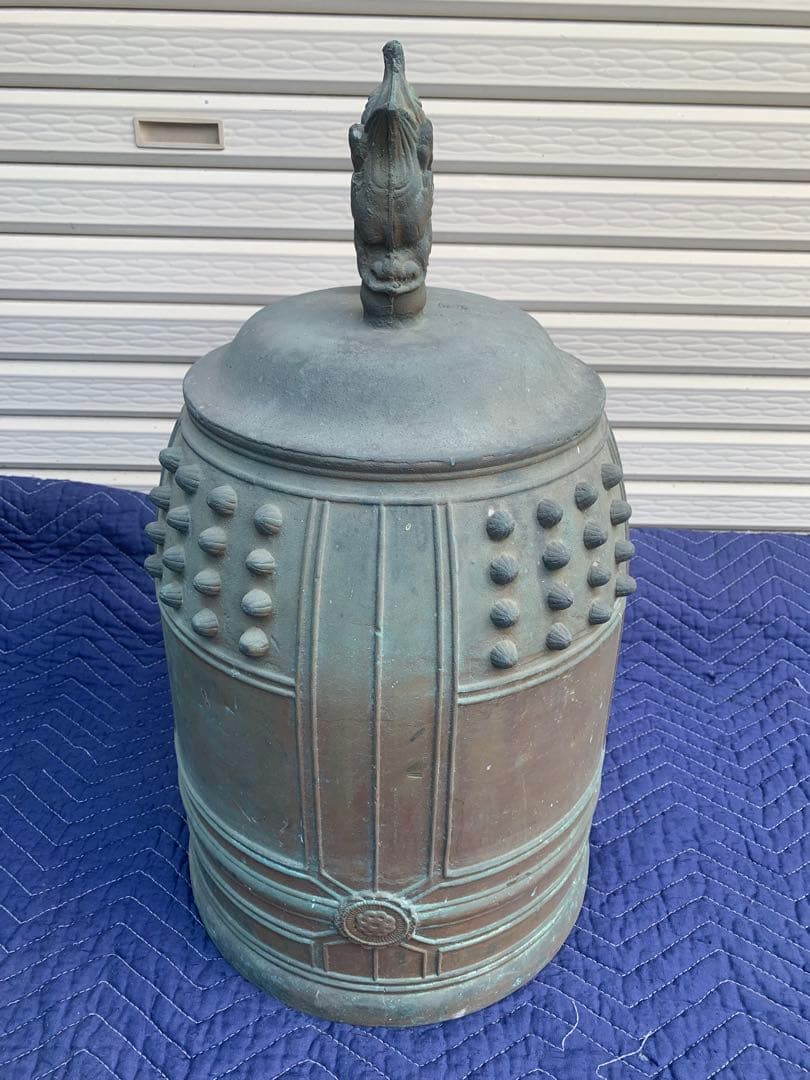 eyeknow74　釣鐘　半鐘　警鐘　青銅製　古銅半鐘　直接手渡し