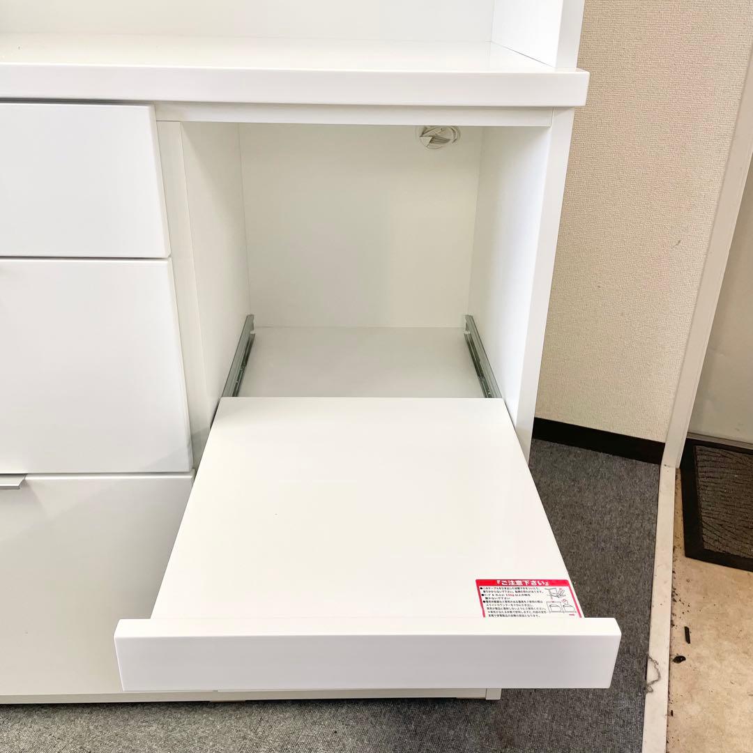 nitori キッチンボード(エトナ90KB WH/SI)