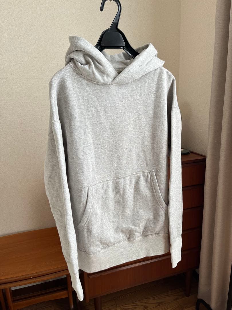 TOUJOURS グレー フードスウェット