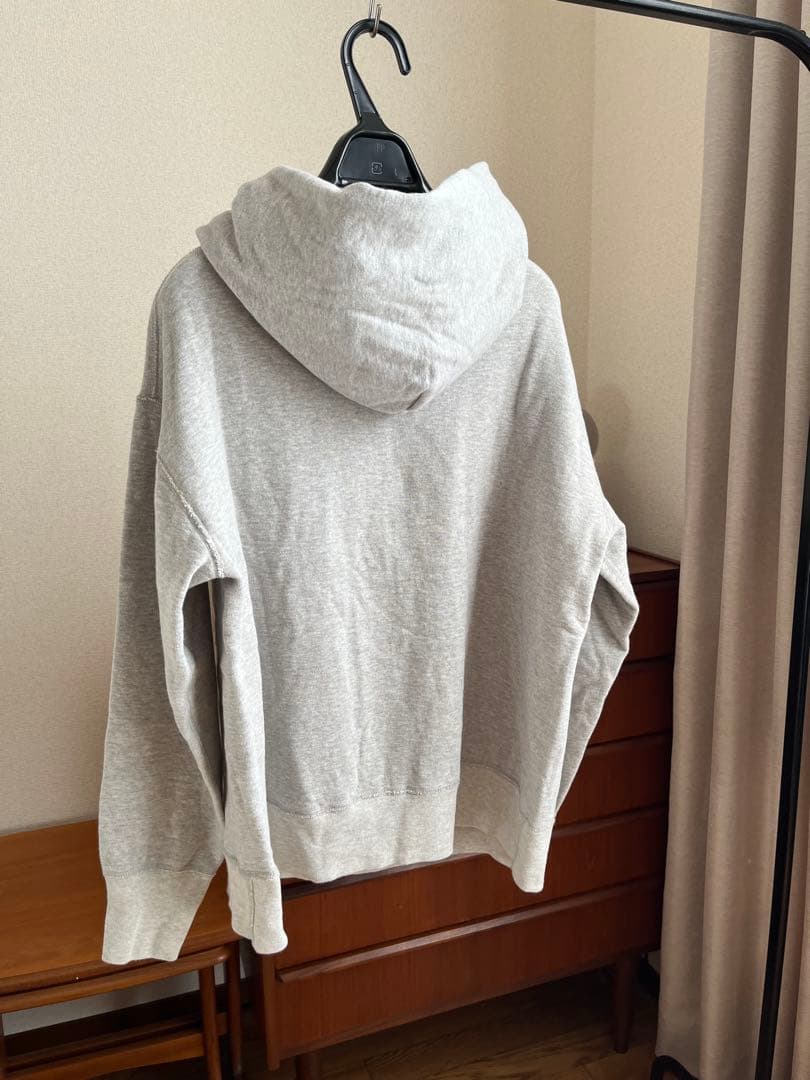 TOUJOURS グレー フードスウェット