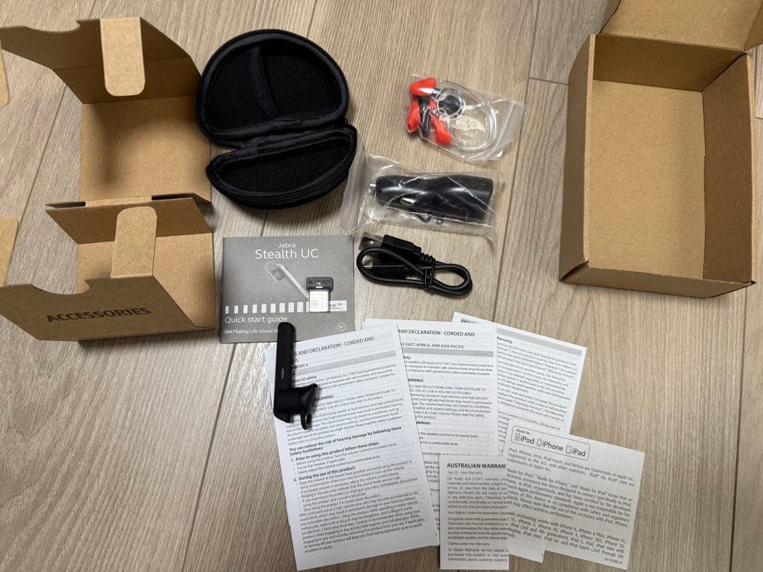 新品未使用 Jabra STEALTH UC MS ヘッドセット