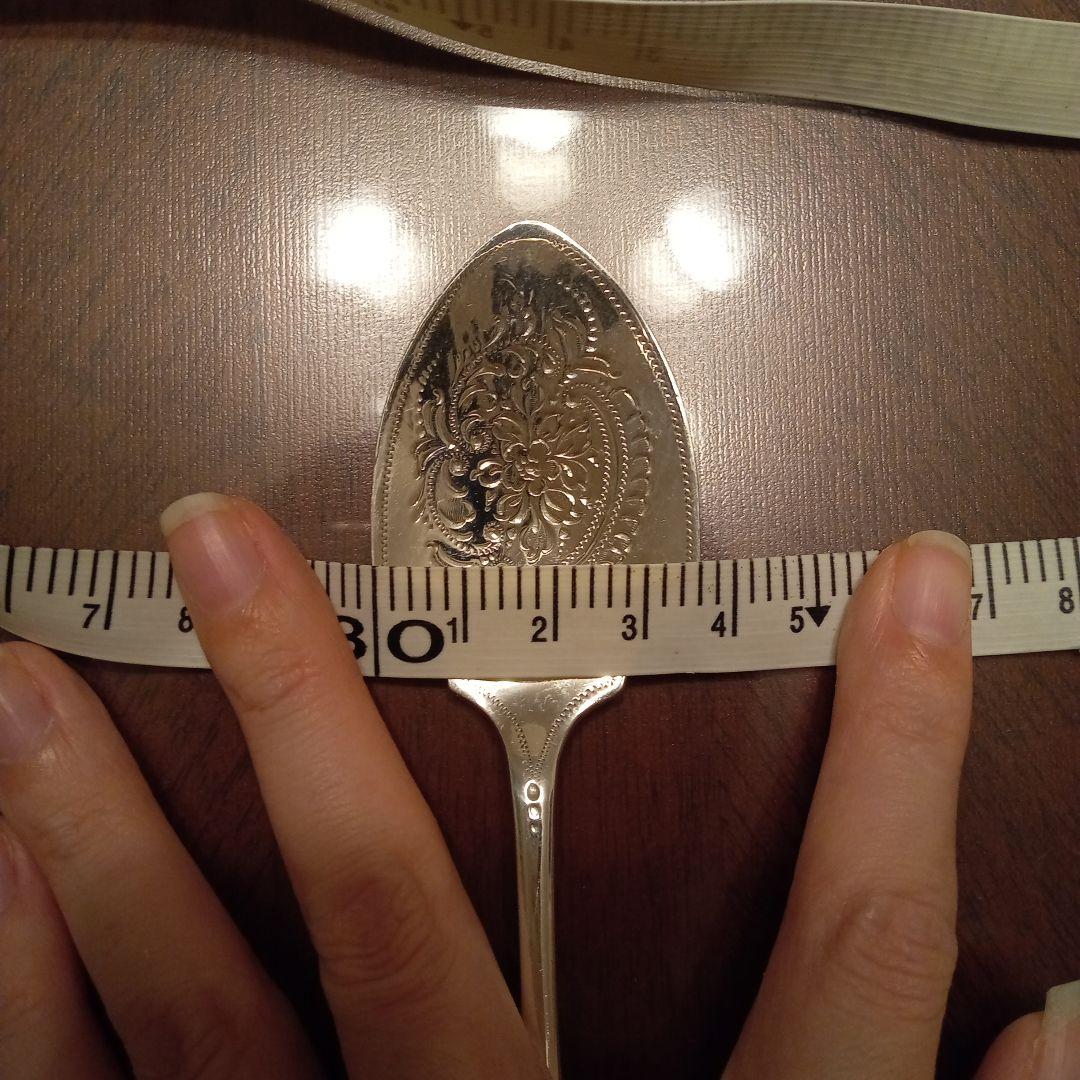 アンティークシルバー ジャムスプーン 英国 イギリス 純銀 スターリングシルバー