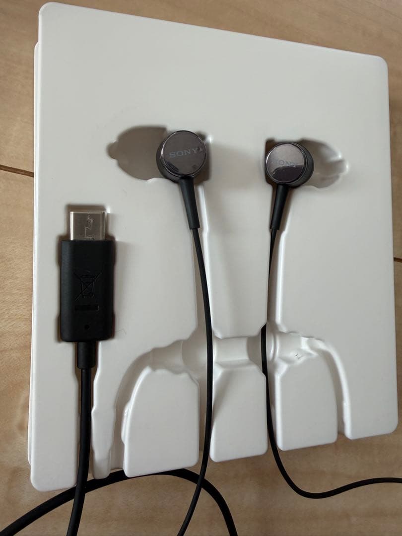 【廃盤】 SONY USB Type-C ハイレゾ イヤホン STH50C