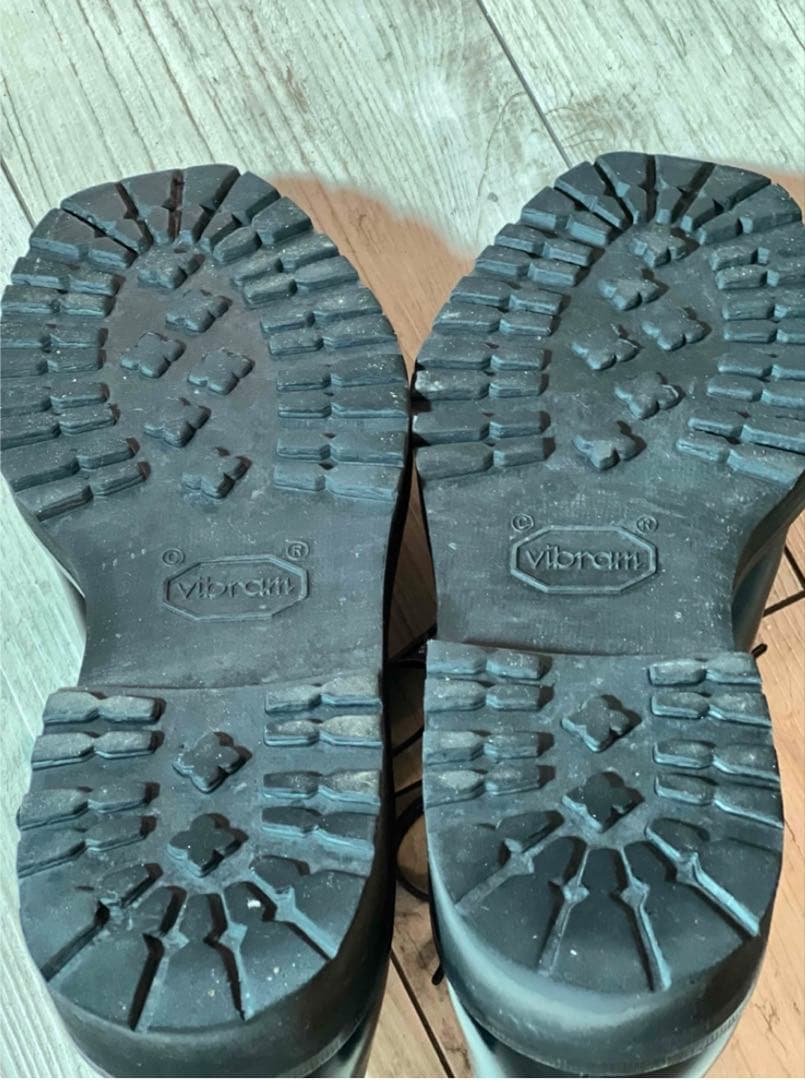 た*ん様 菅原靴店別注WHプレーントゥ(24.5) ブラックレザーシューズ公式サ