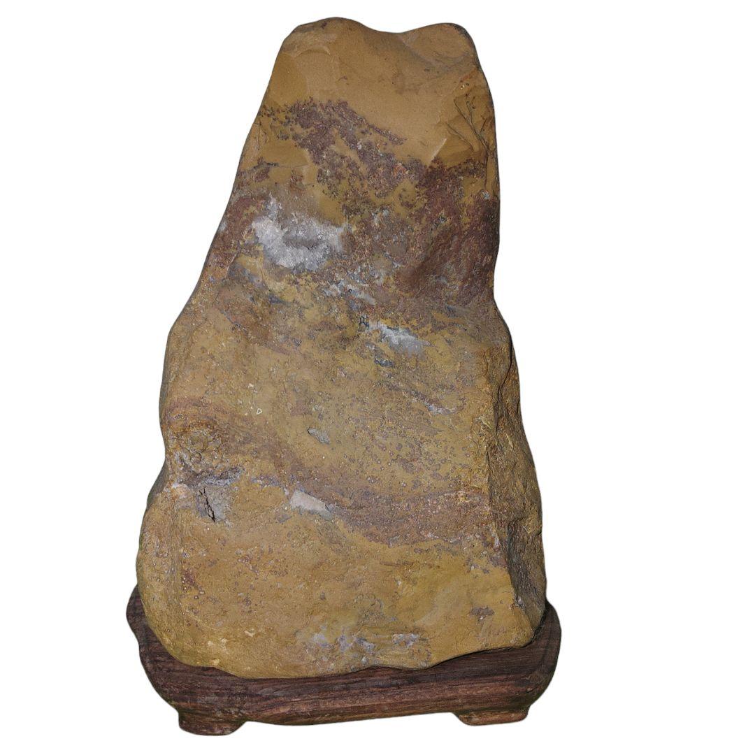 イエロージャスパー　部分研磨　宝石　鑑賞石　水石　石ころ