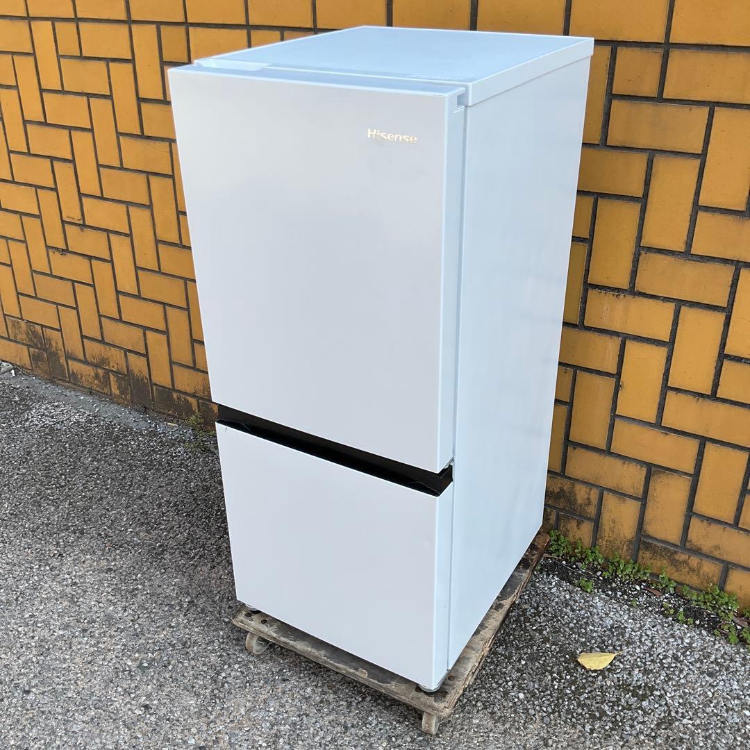 Hisense 冷凍冷蔵庫　HR-D13E2W 2023年製135L【引取限定】