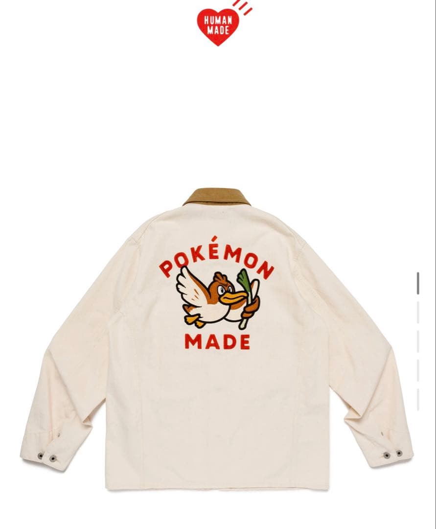 human made × pokemon カモネギCOVERALL JACKET