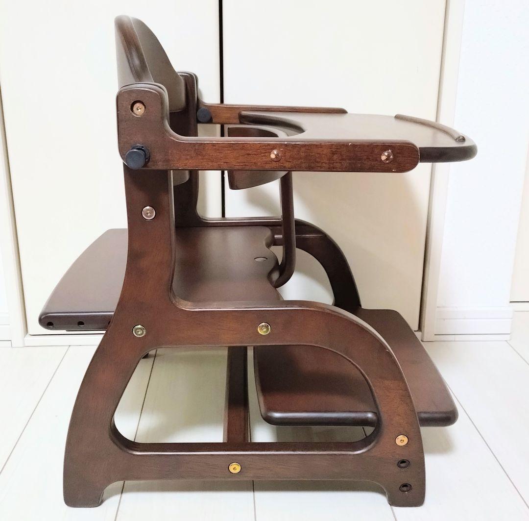 美品 大和屋 すくすくローチェア Ⅱ LB 組立不要