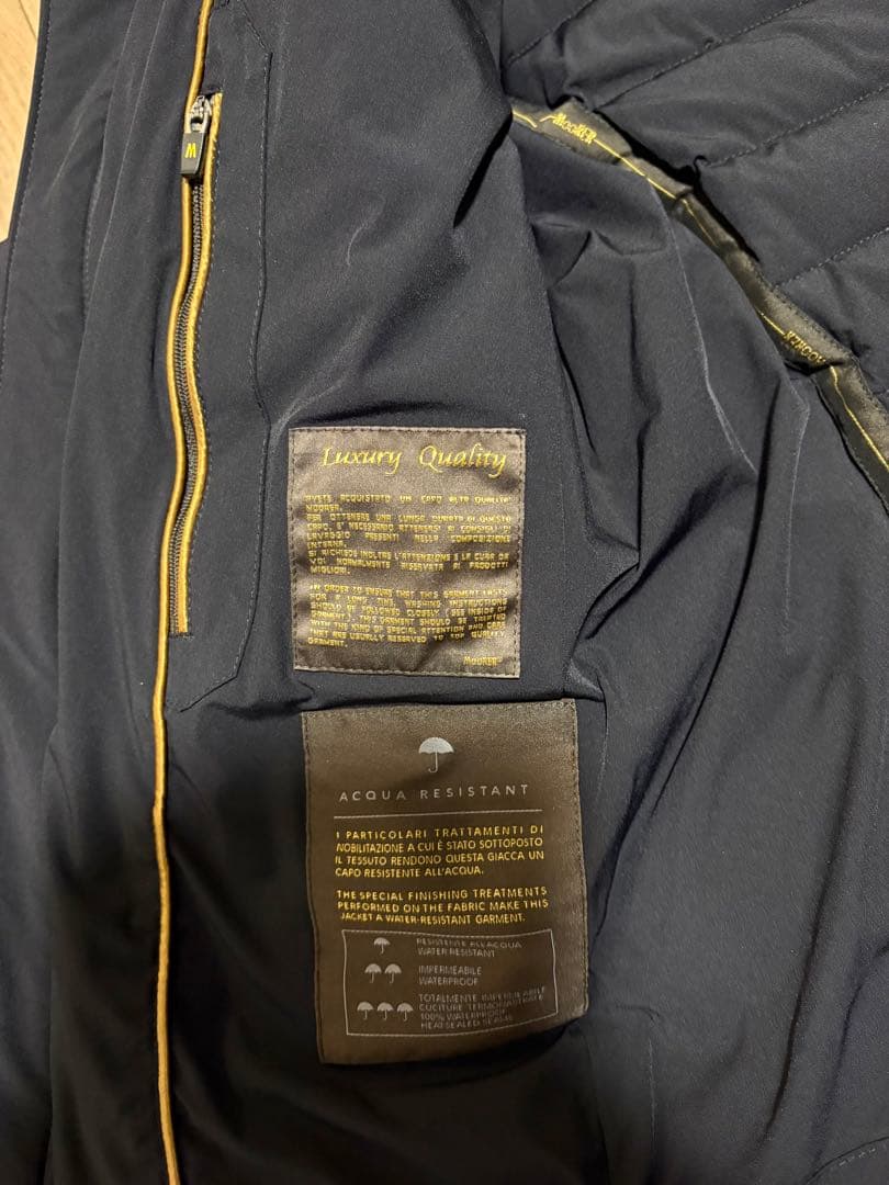 極美品　MooRER RAY NERO ブラック フィリッポ　ムーレー