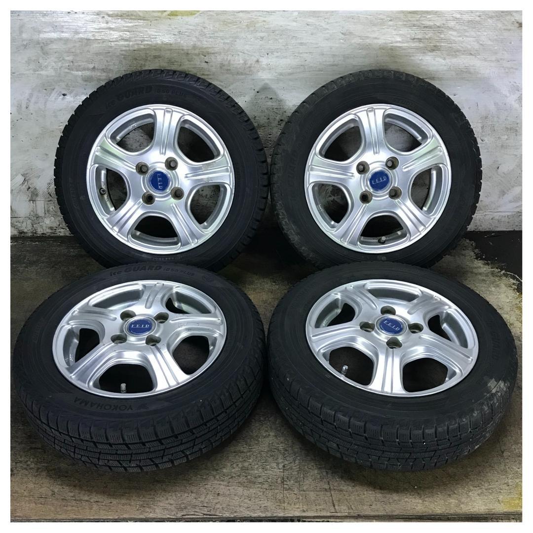 137 YOKOHAMA 155/65R13 9分目 スタッドレス