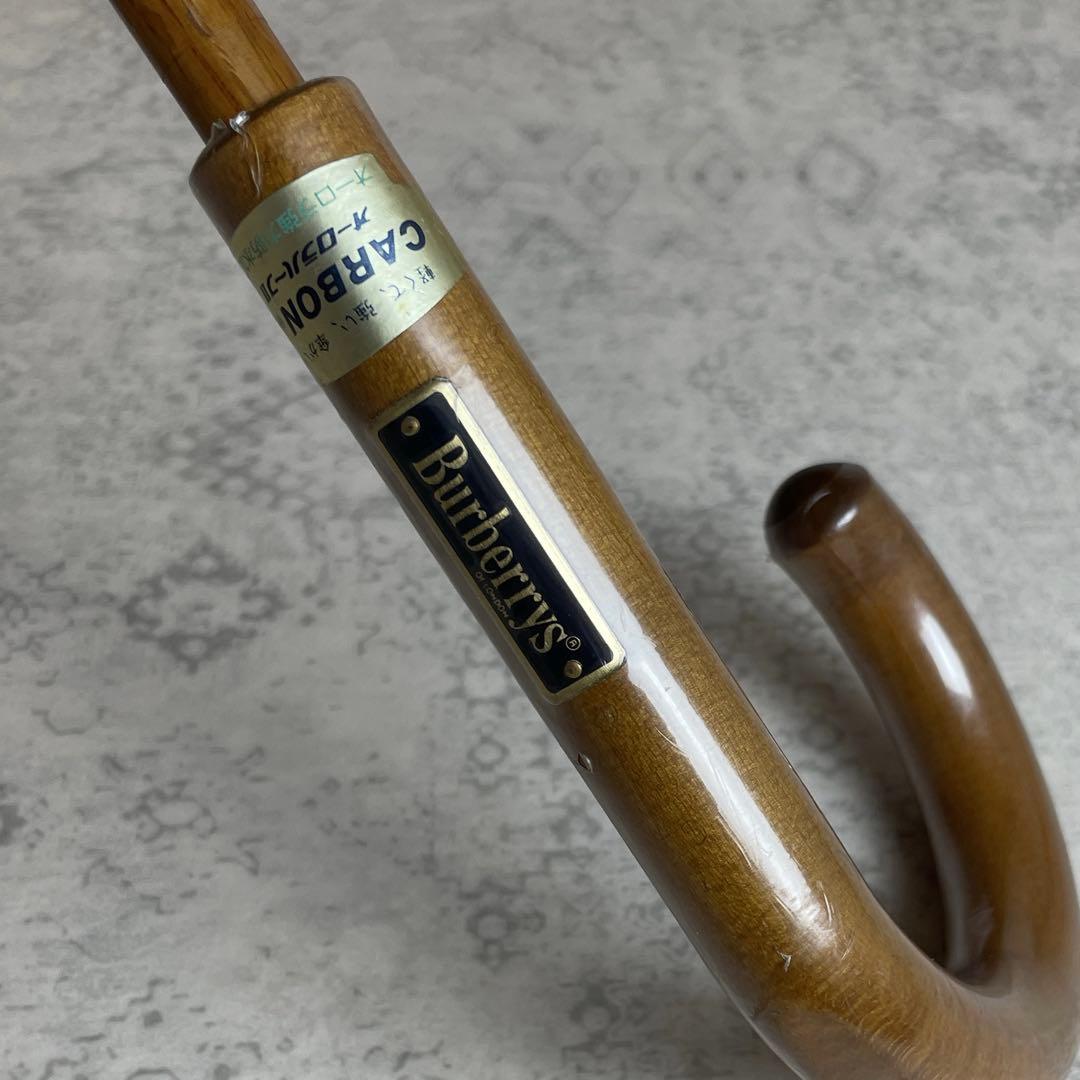 Burberrys バーバリー オーロラ社 長傘 ユニセックス ノバチェック柄