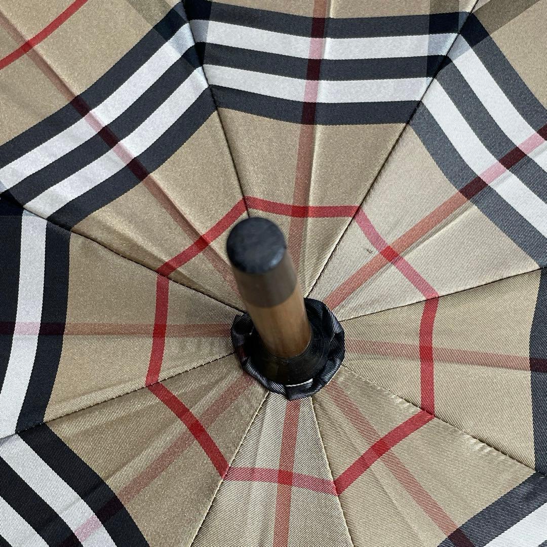 Burberrys バーバリー オーロラ社 長傘 ユニセックス ノバチェック柄