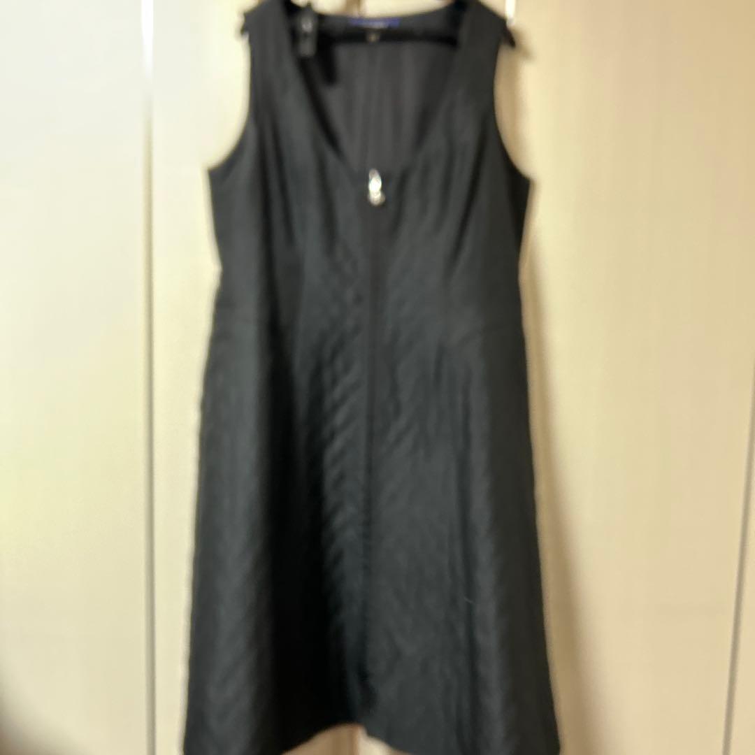 エムズグレイシーサイズ42黒カメリアジャンバースカート