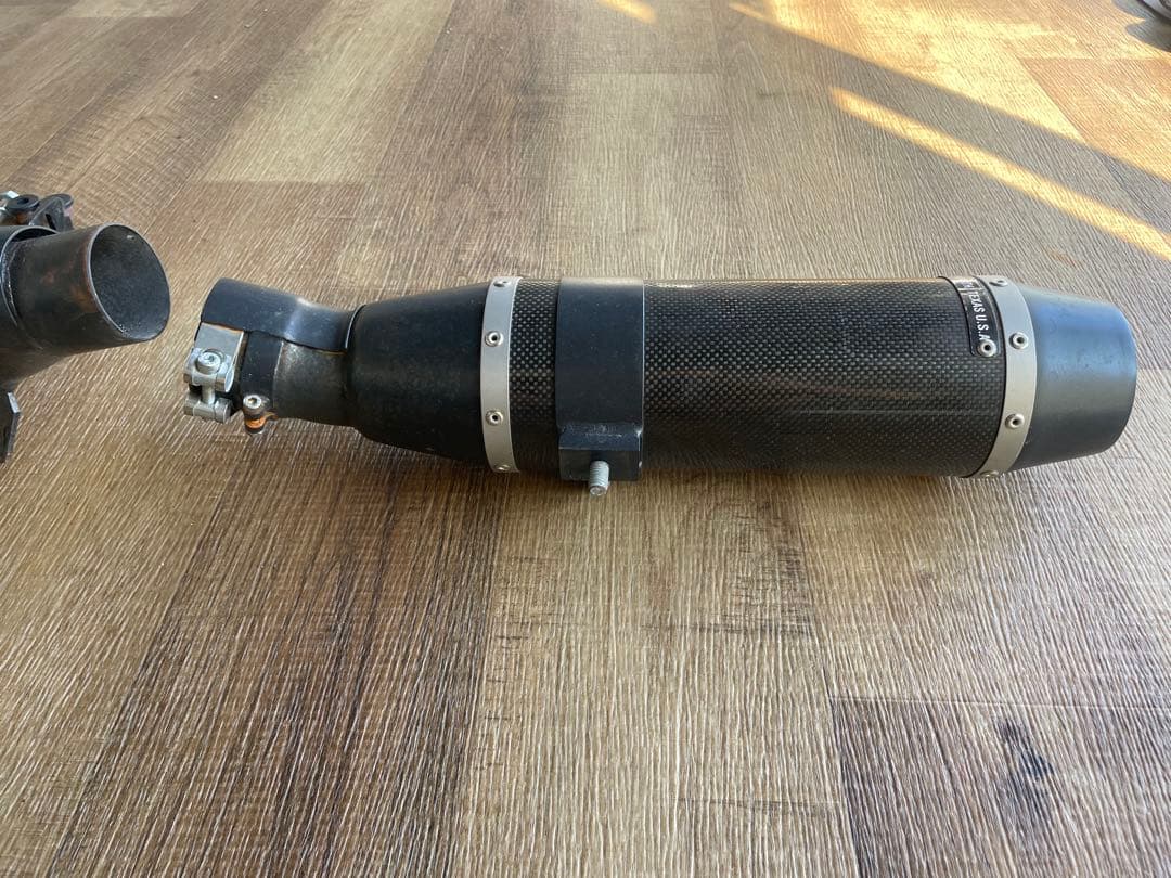 D&D ボブキャット　マフラー　カーボン