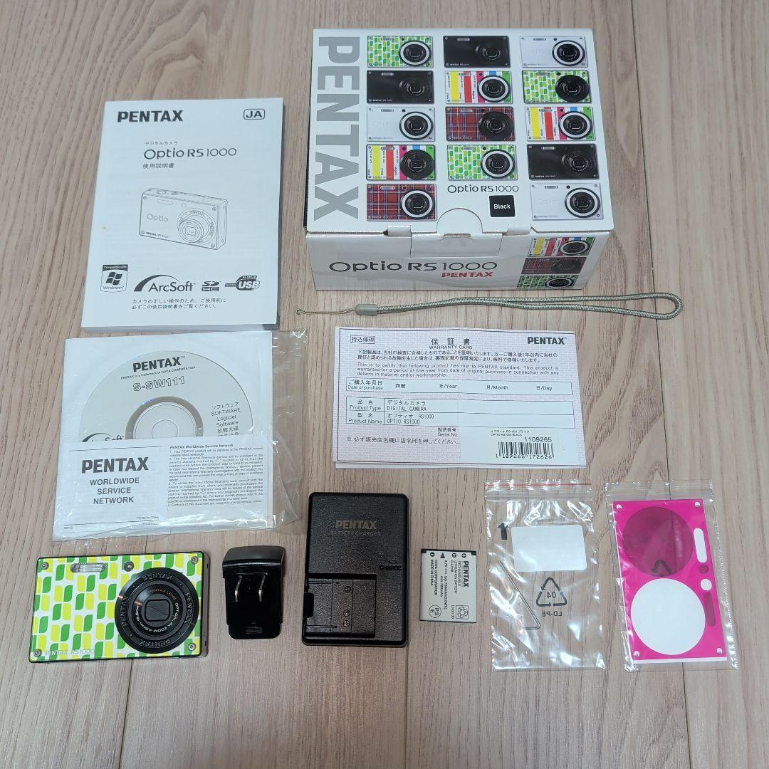 PENTAX Optio RS1000 レトロカメラ コンデジ