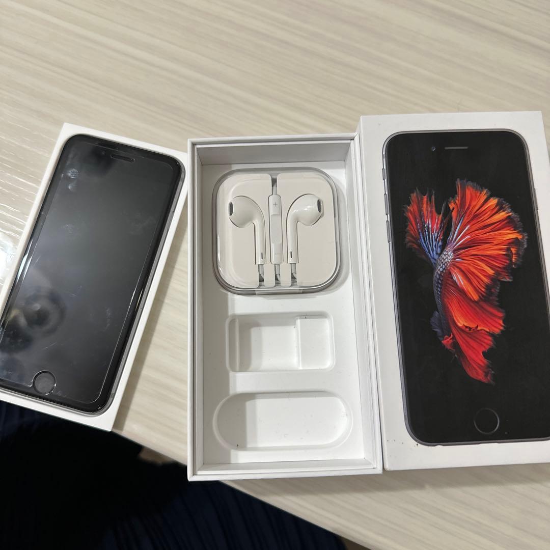 スマートフォン本体 iPhone 6s Space Gray 32 GB Softbank