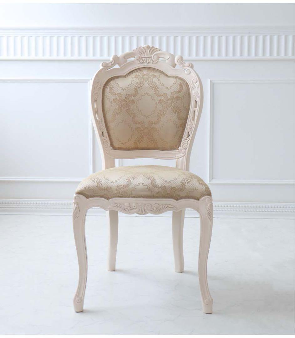 【リリー】猫脚 ダイニングチェア ヨーロッパ風 フレンチスタイル