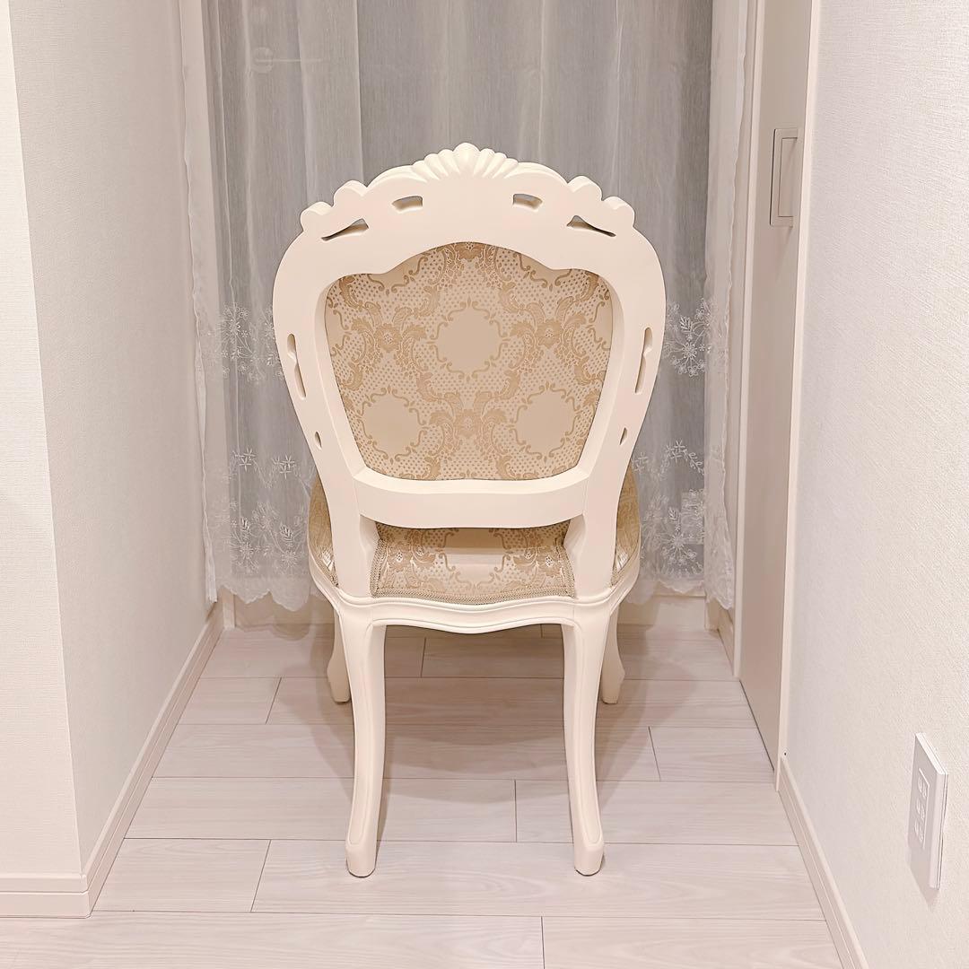 【リリー】猫脚 ダイニングチェア ヨーロッパ風 フレンチスタイル