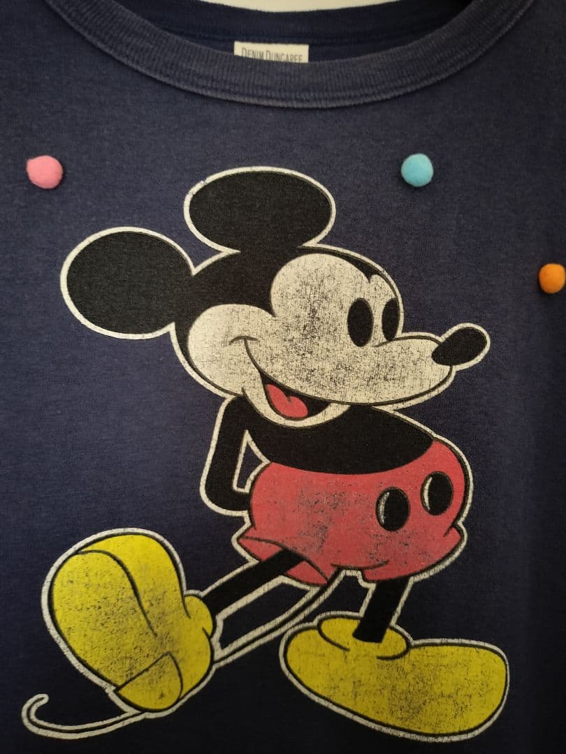 未使用★デニム&ダンガリー01 フリル袖 大き目 ゴートゥーハリウッド FITH