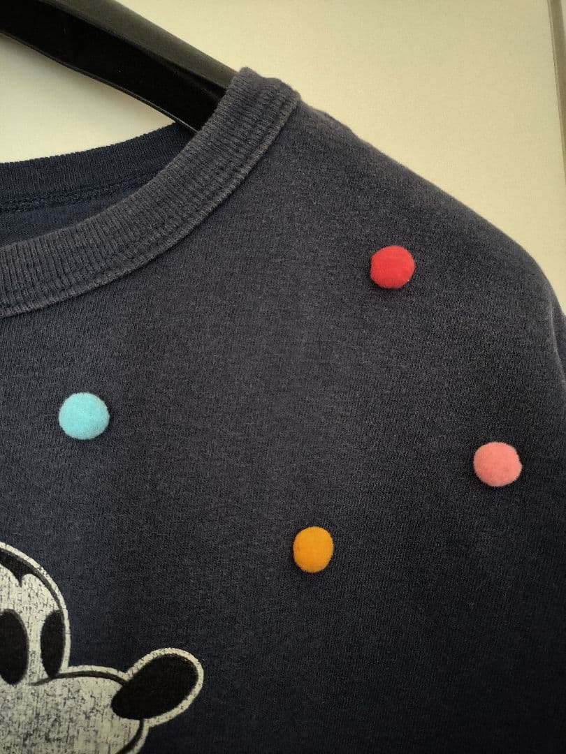 未使用★デニム&ダンガリー01 フリル袖 大き目 ゴートゥーハリウッド FITH