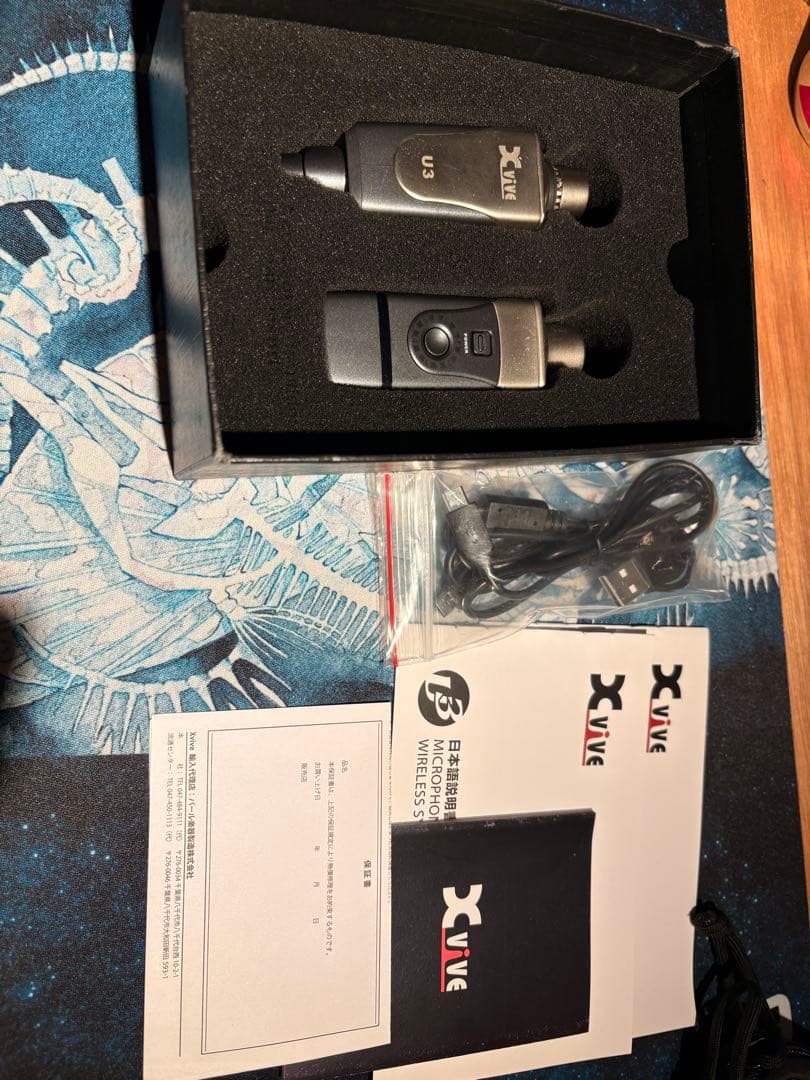 XVIVE エックスバイブ マイクロフォンデジタルワイヤレスシステム XV-U3