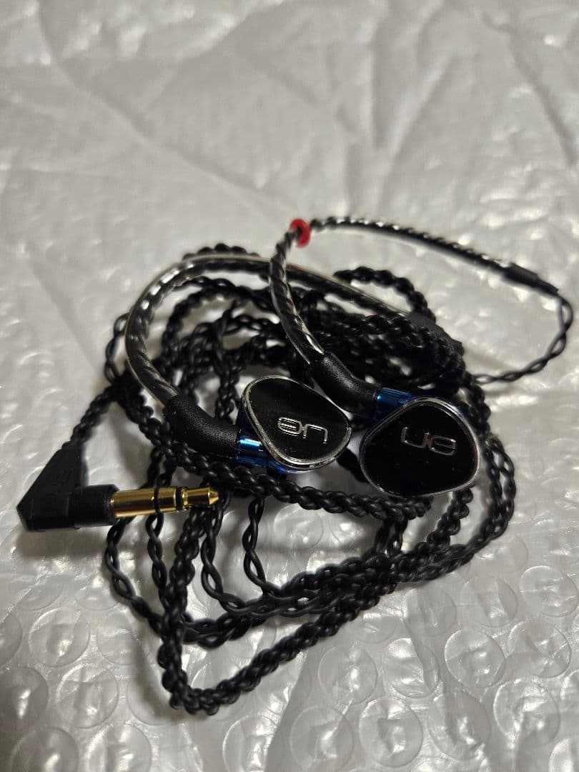 【整備済】UE900s 新品Knowlesダンパー 希少純正黒ケーブル 付属品