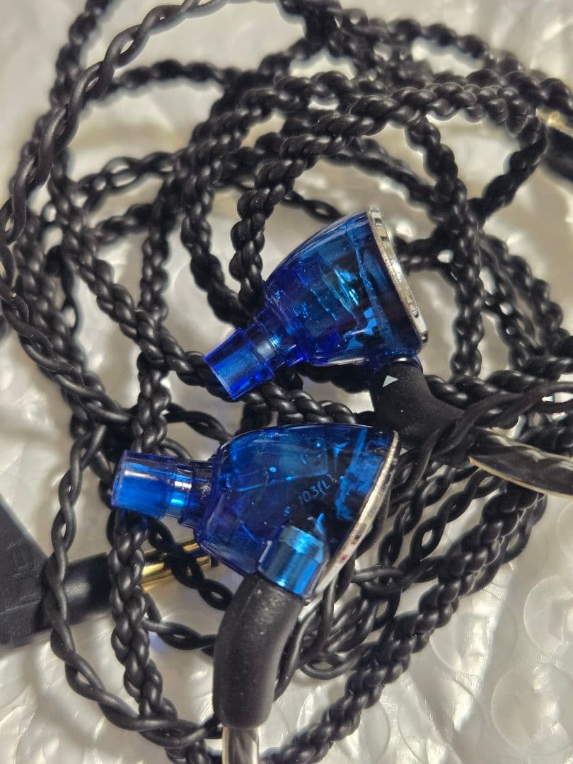 【整備済】UE900s 新品Knowlesダンパー 希少純正黒ケーブル 付属品