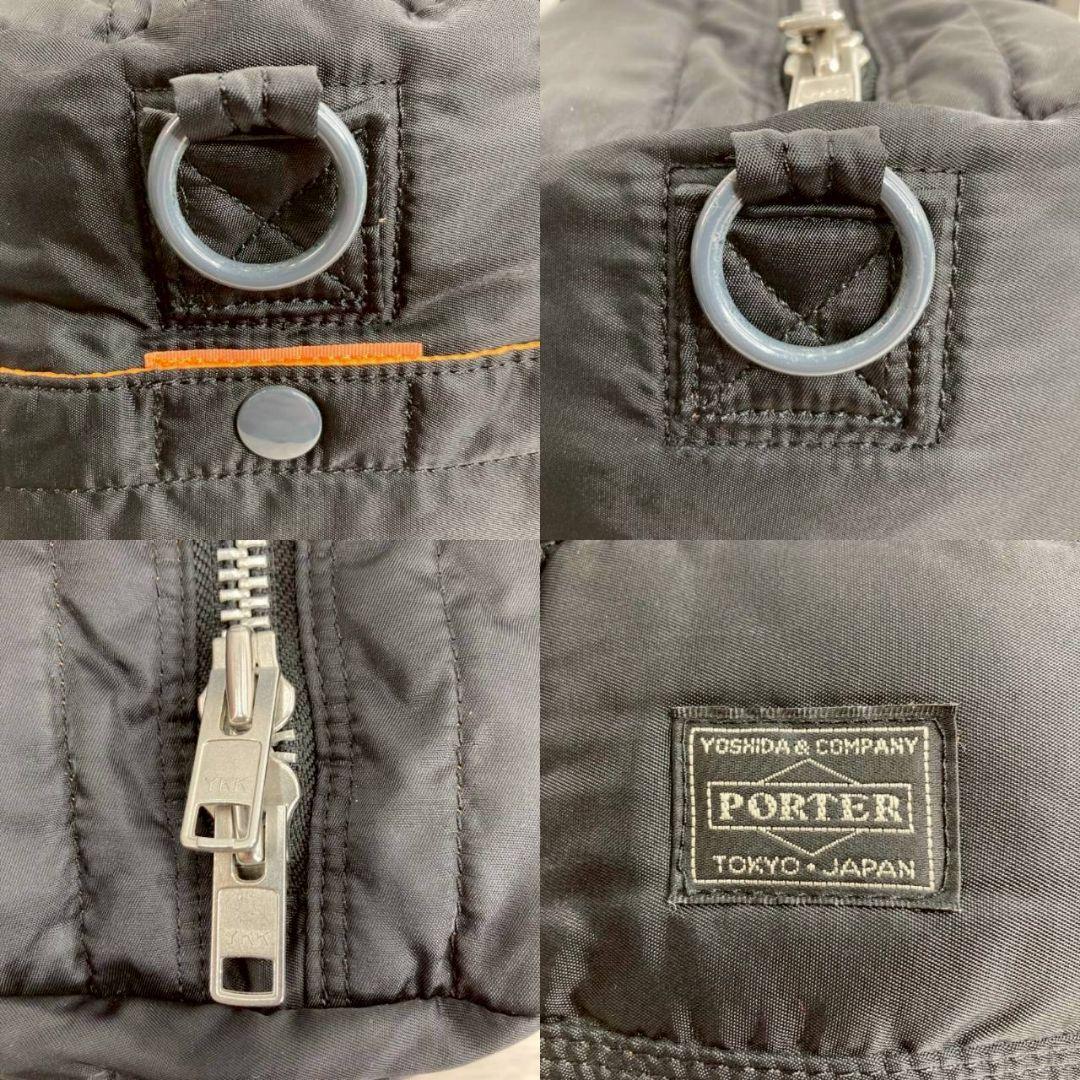 PORTER タンカー ブラック ボストンバッグ