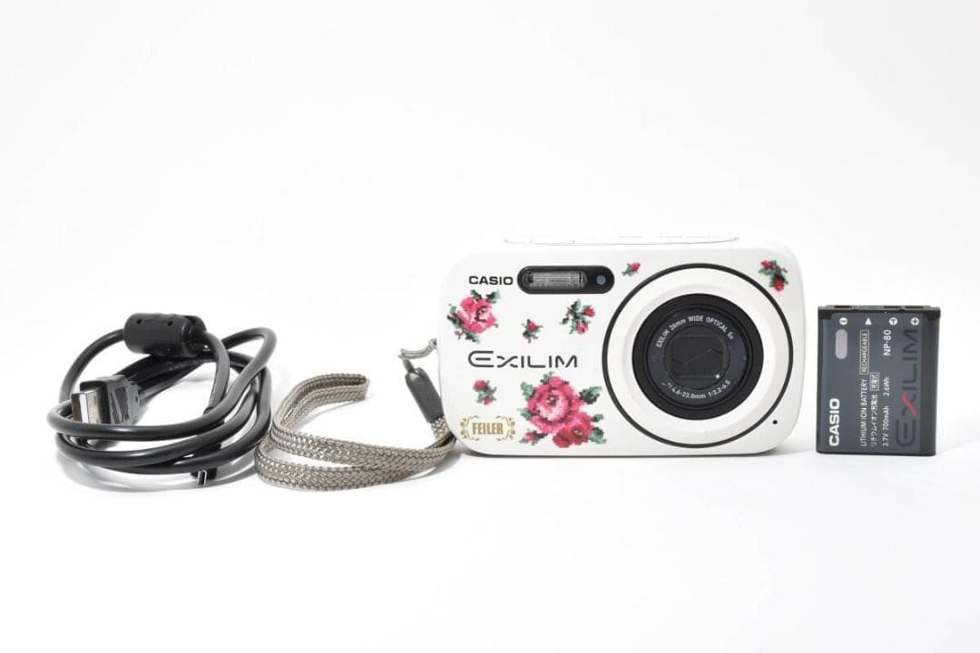 カシオ　CASIO EXILIM EX-N1 FEILER ホワイト フェイラー