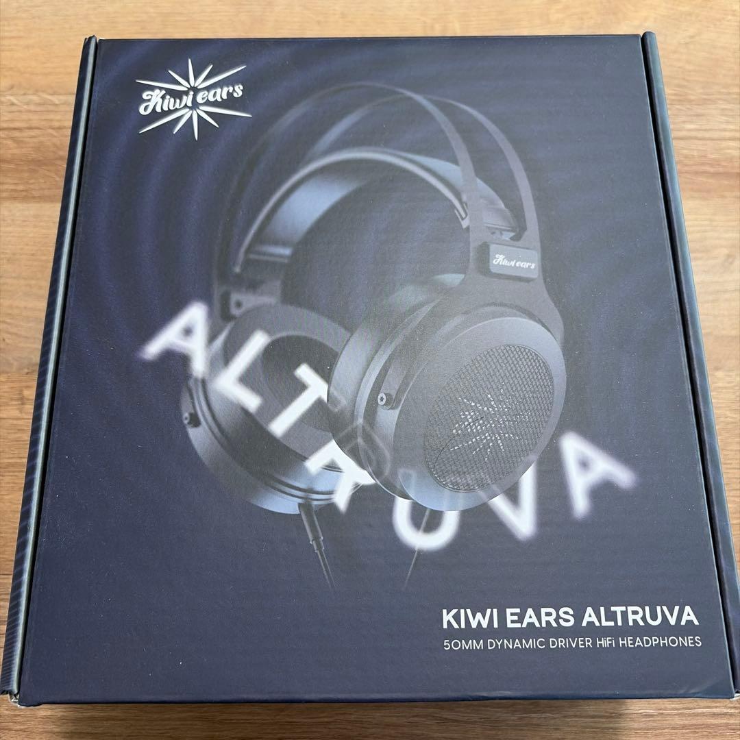 Kiwi Ears Altruva 50mm ヘッドフォン ブラックウッド