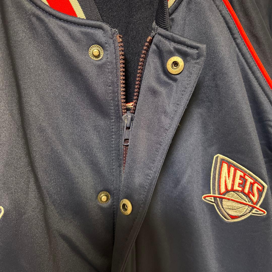 reebok NBA NETS ウォームアップジャージ　セットアップ　XXL