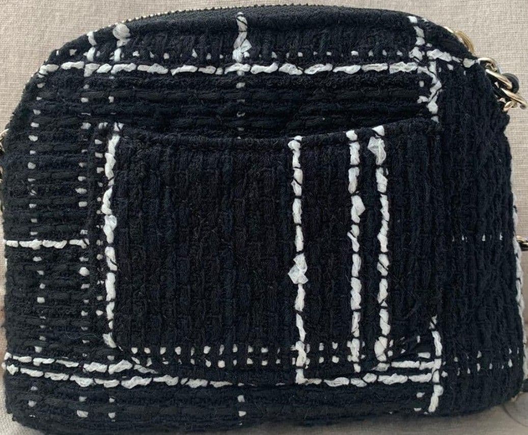 CHANEL ツイード チェック バッグノベルティ