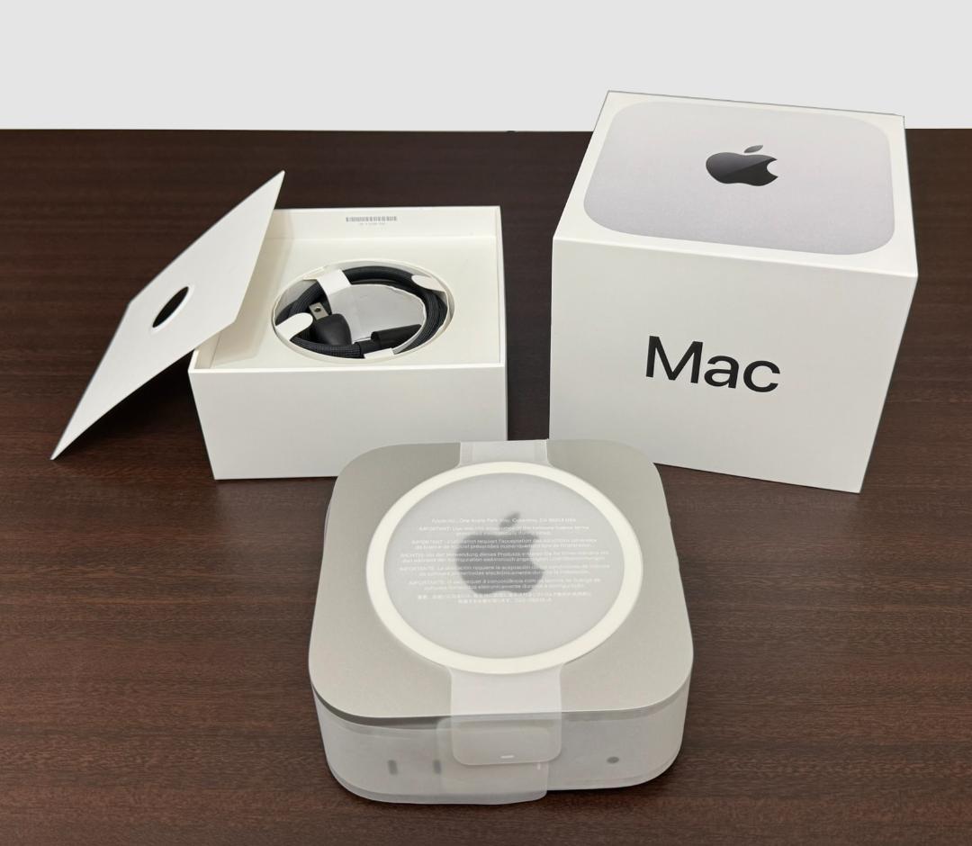 【保証付ほぼ未使用】Mac mini M4 10コア 32GB/2TB カスタム