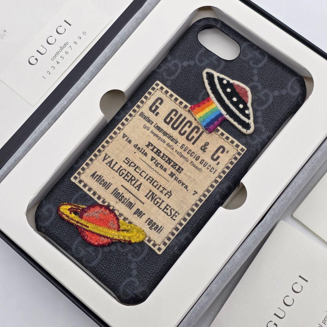 ✨未使用級 美品✨iPhone7/8/SE ケース・クーリエ GGスプリーム