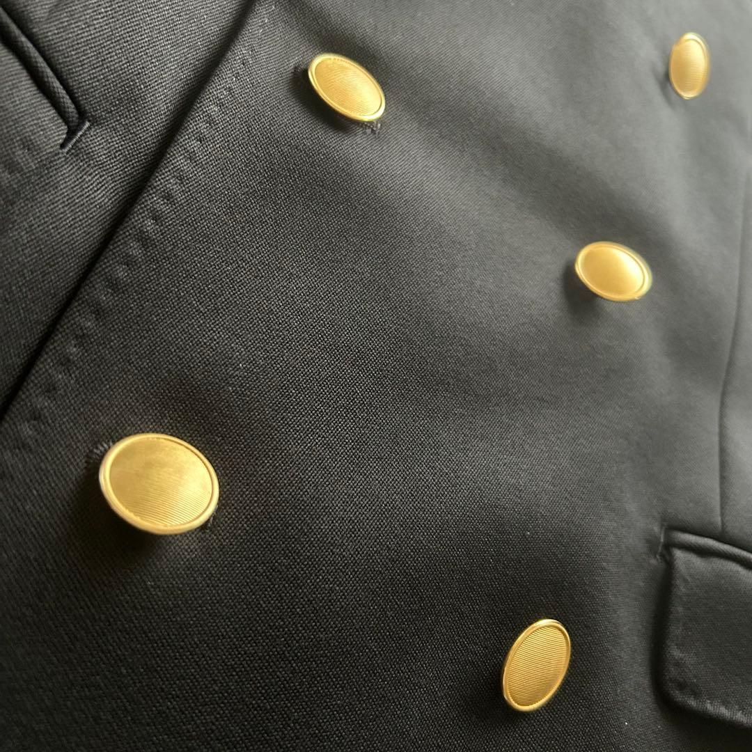 UNION LAUNCH 紺ブレ 金ボタン ダブルジャケット S