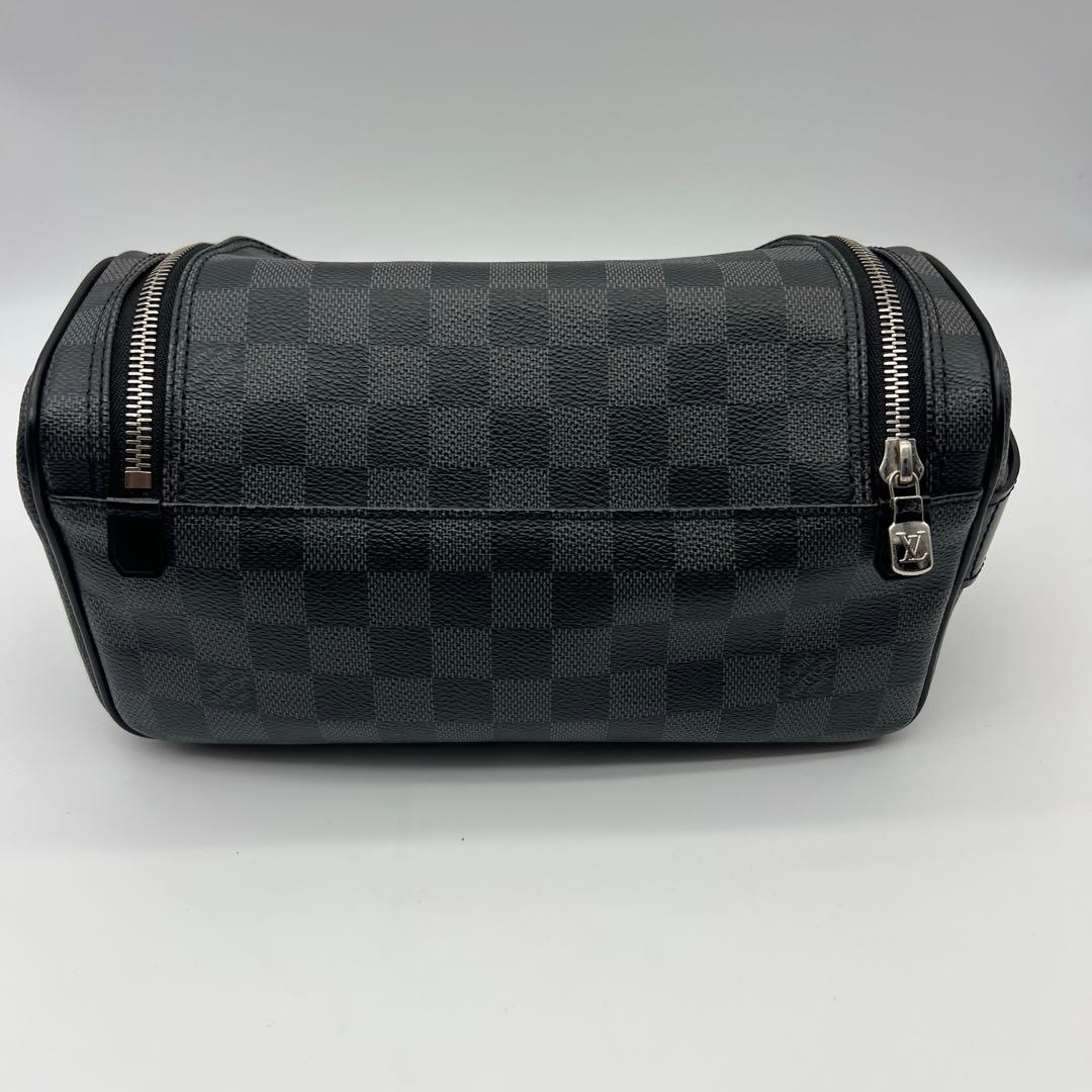 【美品】ダミエ グラフィット トワレ N47625 セカンドバッグ