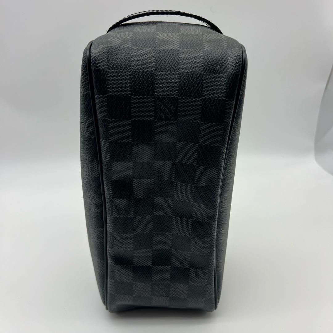 【美品】ダミエ グラフィット トワレ N47625 セカンドバッグ