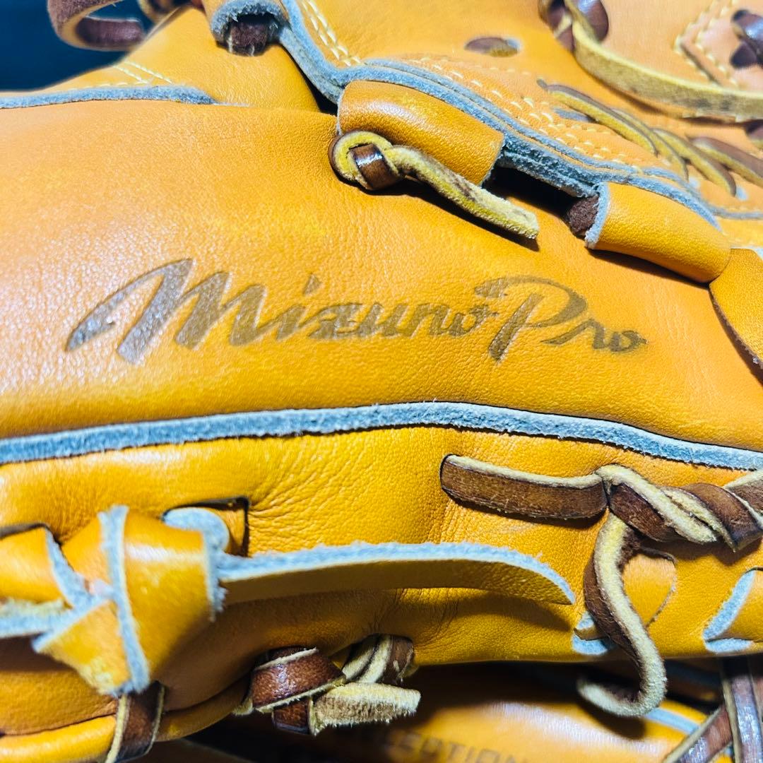MIZUNO Pro 軟式グローブ オレンジ色　投手用　大人用