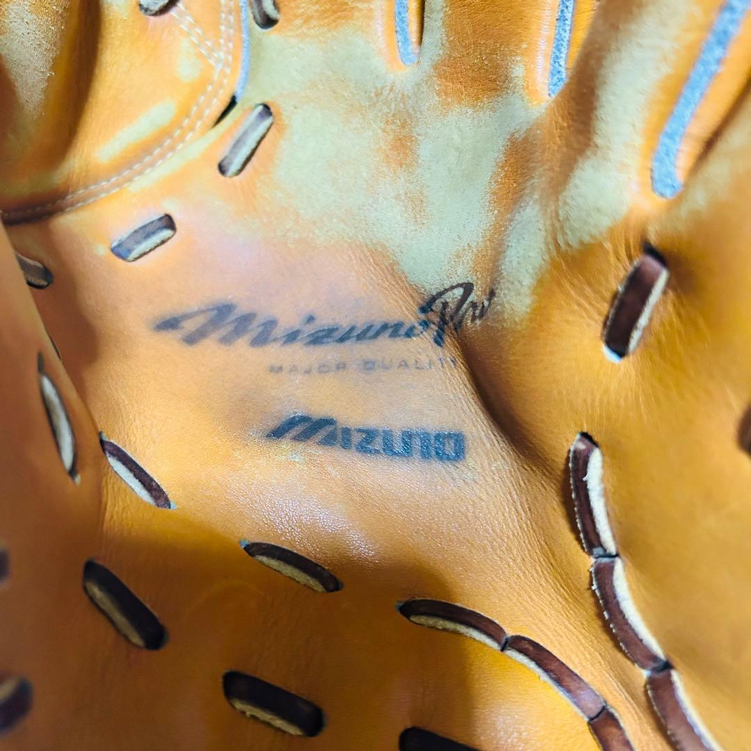 MIZUNO Pro 軟式グローブ オレンジ色　投手用　大人用