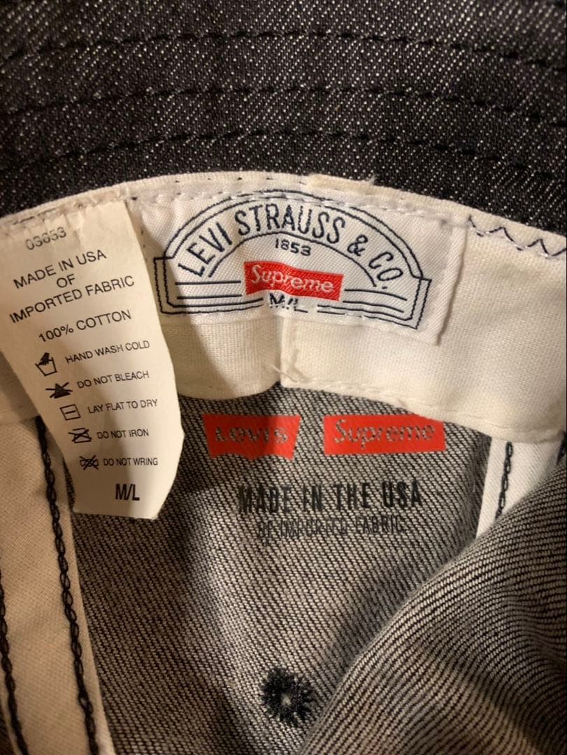 supreme levi's ハット シュプリーム リーバイス