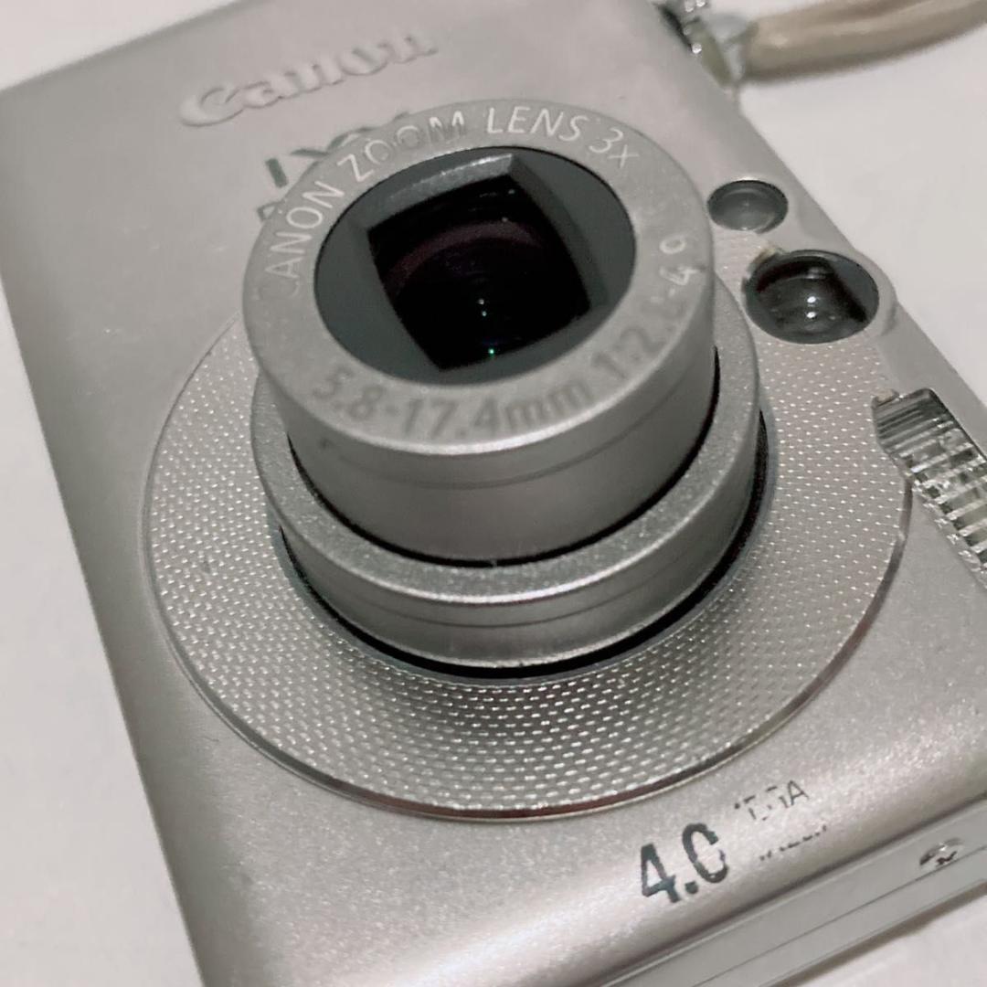 動作品 Canon IXY DIGITAL 50 シルバー キヤノン デジカメ