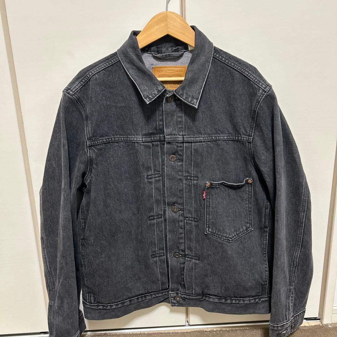 LEVI'S PREMIUM ダークグレー デニムジャケット M（最終値下げ）