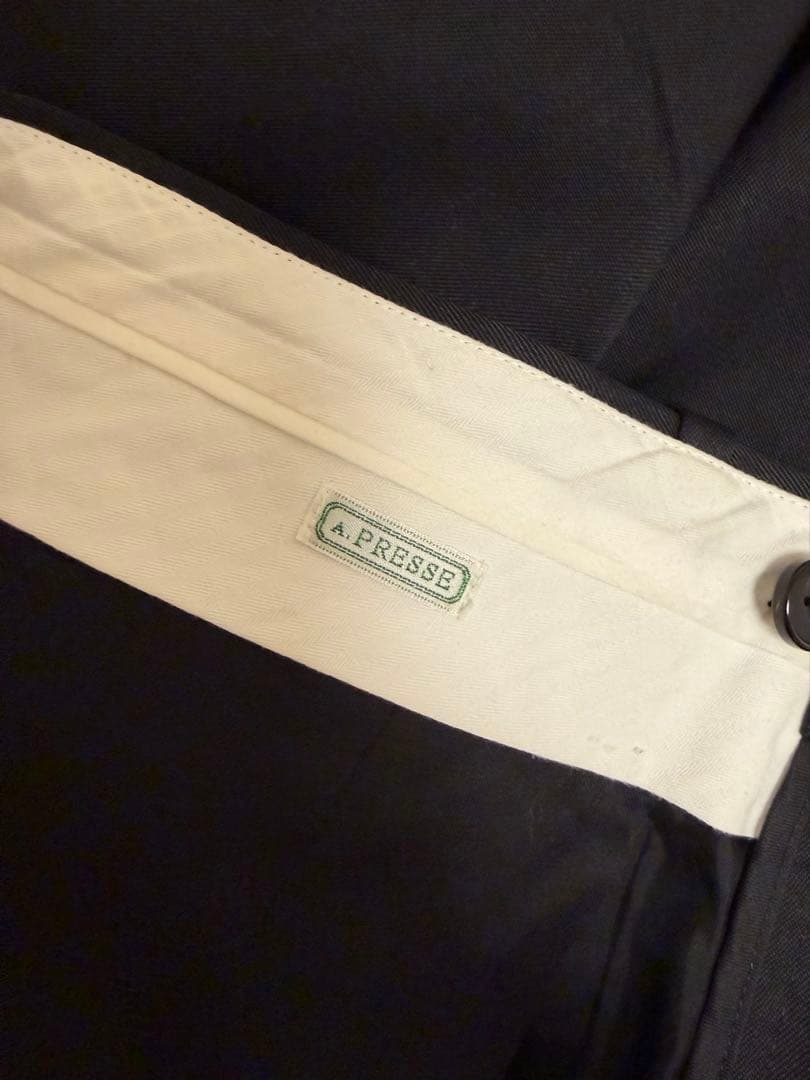 パンツ A.PRESSE Wool Gabardine Trousers Size 1